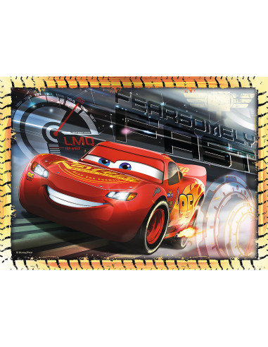 Puzzle 4in1 Cars - Pe Locuri, Fiti Fata, Start,34608