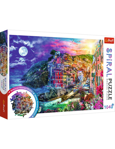 Puzzle Trefl Spiral 1040 Piese Portul Magic,40016