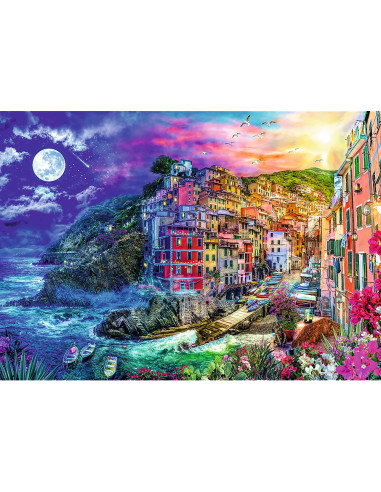 Puzzle Trefl Spiral 1040 Piese Portul Magic,40016