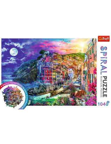 Puzzle Trefl Spiral 1040 Piese Portul Magic,40016