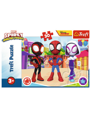 Puzzle Trefl 30 Spiday Cei 3 Prieteni,18285