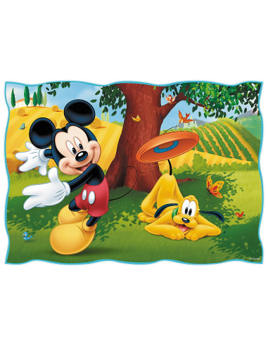 Puzzle Trefl 4in1 Mickey Mouse Ziua Deosebita,34604