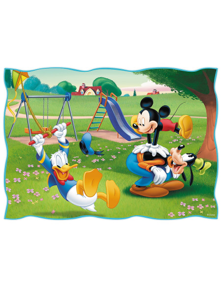 Puzzle Trefl 4in1 Mickey Mouse Ziua Deosebita,34604