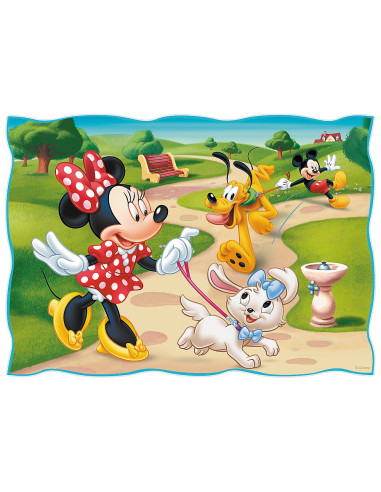 Puzzle Trefl 4in1 Mickey Mouse Ziua Deosebita,34604
