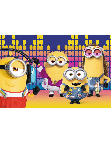 Puzzle Trefl 60 Minionii Dansatori,17346