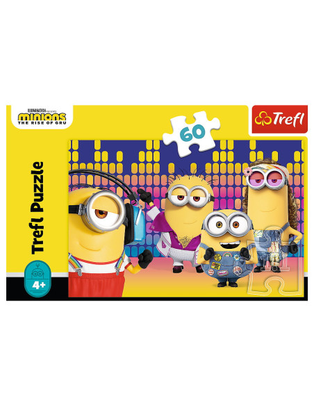 Puzzle Trefl 60 Minionii Dansatori,17346