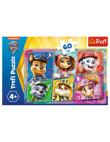 Puzzle Trefl 60 Patrula Catelusilor Catelusii Pregatiti De