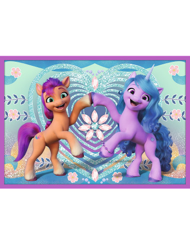 Puzzle Trefl 10in1 My Little Pony - Poneii Stralucitori,90389