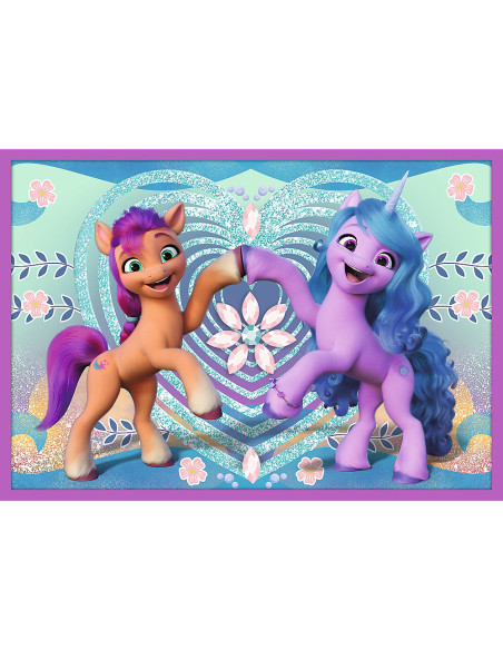 Puzzle Trefl 10in1 My Little Pony - Poneii Stralucitori,90389