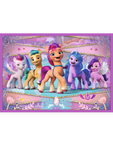 Puzzle Trefl 10in1 My Little Pony - Poneii Stralucitori,90389