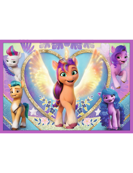 Puzzle Trefl 10in1 My Little Pony - Poneii Stralucitori,90389