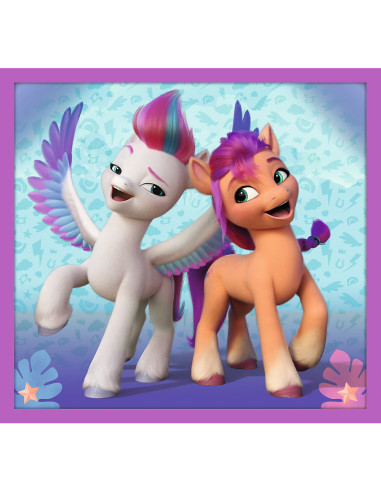 Puzzle Trefl 10in1 My Little Pony - Poneii Stralucitori,90389