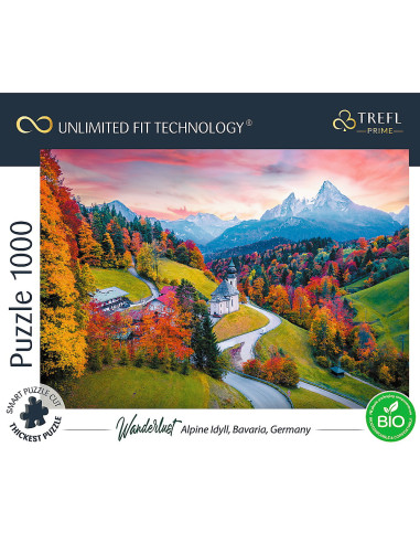Puzzle Trefl Uft 1000 Peisaj Idilic Alpi,10703