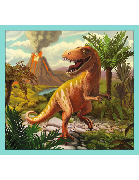 Puzzle Trefl 10in1 Lumea Dinozaurilor,90390