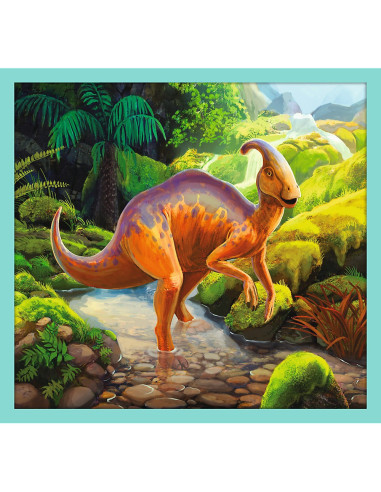 Puzzle Trefl 10in1 Lumea Dinozaurilor,90390