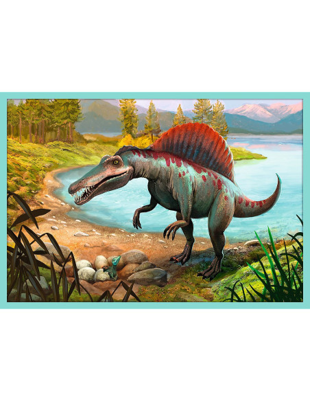Puzzle Trefl 10in1 Lumea Dinozaurilor,90390