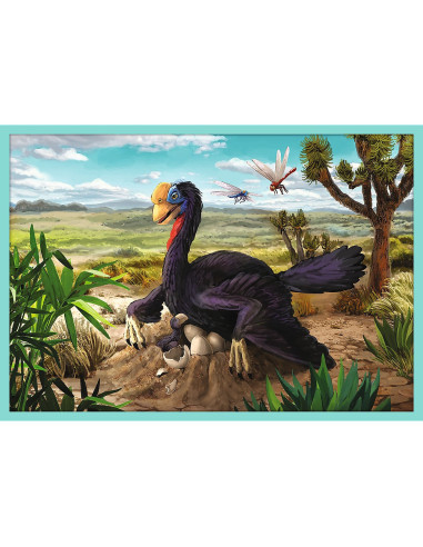 Puzzle Trefl 10in1 Lumea Dinozaurilor,90390