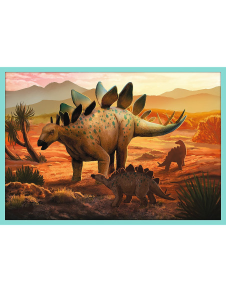 Puzzle Trefl 10in1 Lumea Dinozaurilor,90390