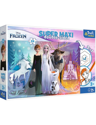 Puzzle Trefl Primo 24 Super Maxi Disney Frozen 2 Regatul
