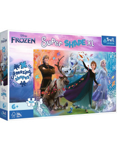 Puzzle Trefl Primo Super Shape Xxl 160 Disney Frozen Descopera