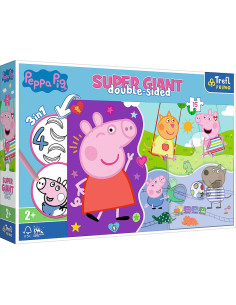 Puzzle Trefl Primo Super Giant 15 Peppa Pig,42003