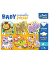 Puzzle Trefl Primo Baby Progressive Safari,44002