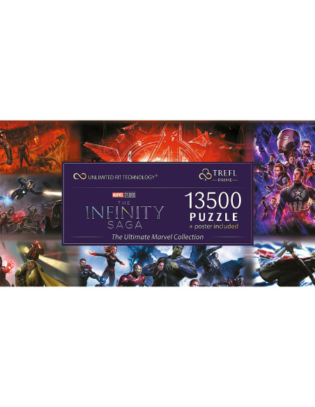 Puzzle Trefl Uft 13500 Colectia Marvel,81024