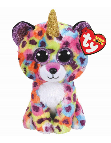 Plus Ty 15cm Boos Giselle Leopard Multicolor,TY36284