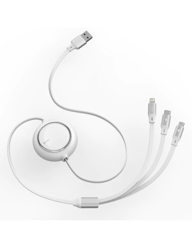CABLU alimentare si date Baseus Bright Mirror One-for-three