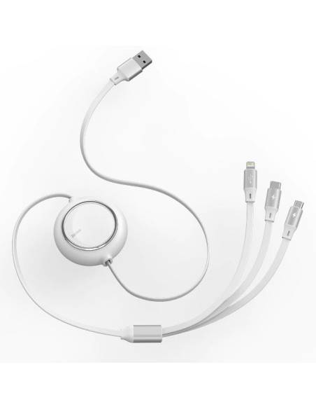 CABLU alimentare si date Baseus Bright Mirror One-for-three
