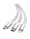 CABLU alimentare si date Baseus Bright Mirror One-for-three