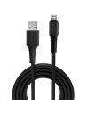 Cablu Lindy 3m USB A 2.0 to Lightning, Negru