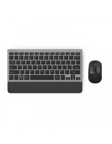 Kit tastatura si mouse wireless Delux K33000+M520GX