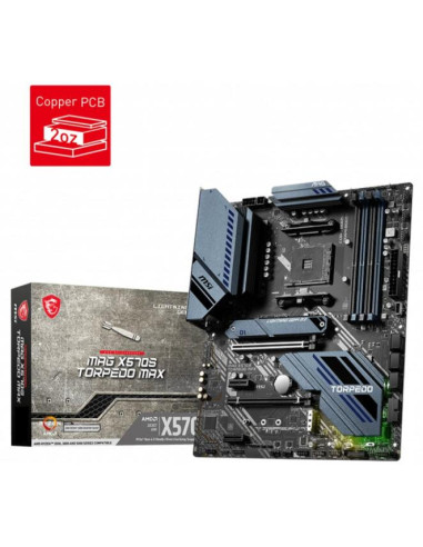PLACA de BAZA MSI "MAG_X570S_TORPEDO_MAX", skt AM4, ATX, AMD