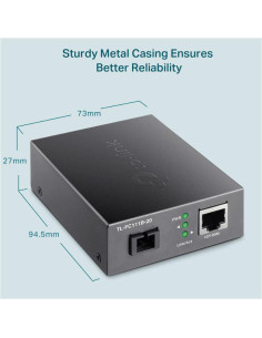 TP-LINK 10/100 WDM Media Converter TL-FC111B-20, Standarde si 2