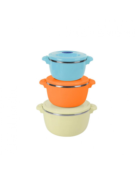 SET 3 CASEROLE TERMICE 2+4+6L,BELLY BEIGE, ART OF DINING