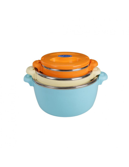 SET 3 CASEROLE TERMICE 2+4+6L,BELLY BLUE, ART OF DINING