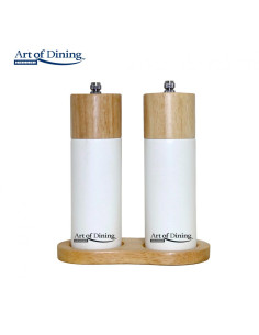 SET 2 RASNITE SARE si PIPER 16 CM+SUPORT, MODERN, ART OF DINING 2