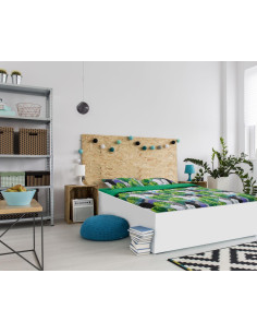 LENJERIE PAT KING, 100 BBC, 132 TC,,HR-KGBED132-ZAN 2