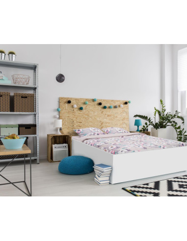 LENJERIE PAT KING, 100 BBC, 132 TC,,HR-KGBED132-LEA