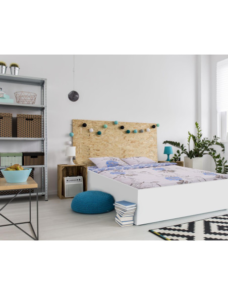 LENJERIE PAT DBL, 100 BBC, 132TC,,HR-4BED-132-FLO