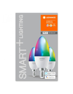 3 Becuri LED RGB inteligent Ledvance SMART+ WiFi Candle
