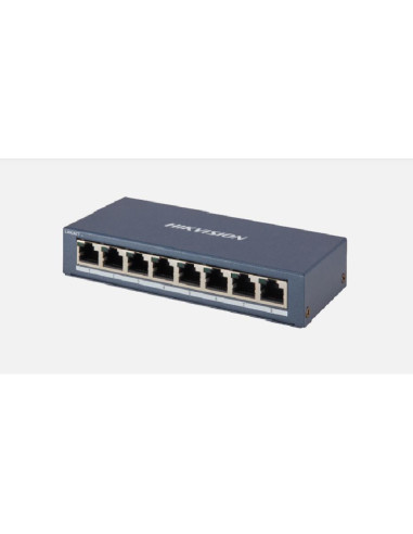 Switch Hikvision DS-3E0508-E(B), 8-port, fara,DS-3E0508-E,B