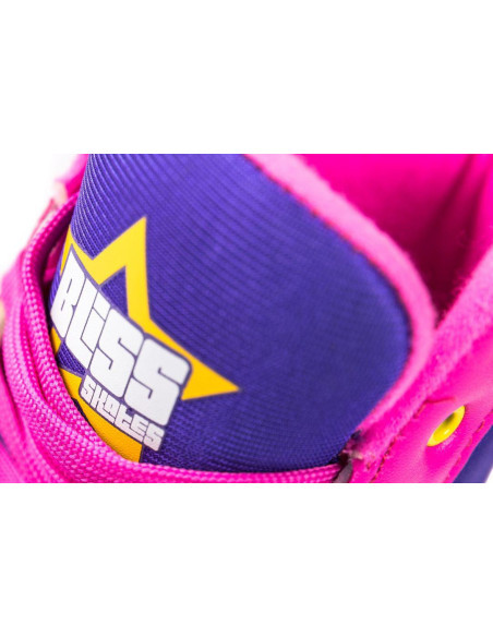 ROLE BLISS STAR MAUVE, MASURA 37 EU, ROTI PU 58X32MM, RULMENTI ROLE BLISS STAR MAUVE, MASURA 37 EU, ROTI PU 58X32MM, RULMENTI