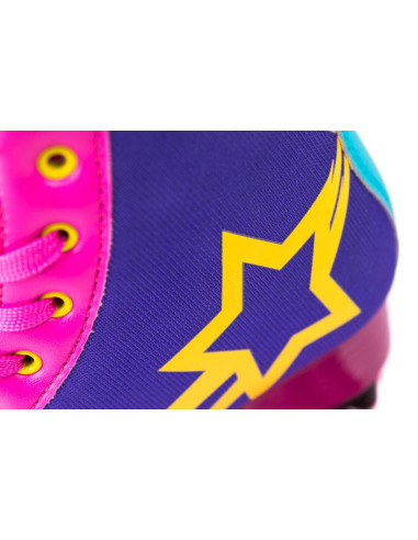 ROLE BLISS STAR MAUVE, MASURA 36 EU, ROTI PU 58X32MM, RULMENTI ROLE BLISS STAR MAUVE, MASURA 36 EU, ROTI PU 58X32MM, RULMENTI