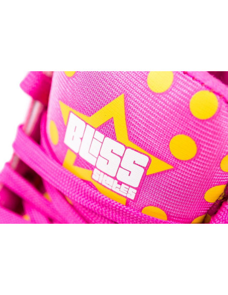 ROLE BLISS DOTS PINK, MASURA 36 EU, ROTI PU 58X32MM, RULMENTI ROLE BLISS DOTS PINK, MASURA 36 EU, ROTI PU 58X32MM, RULMENTI