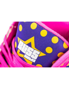 ROLE BLISS DOTS MAUVE, MASURA 36 EU, ROTI PU 58X32MM, RULMENTI 2