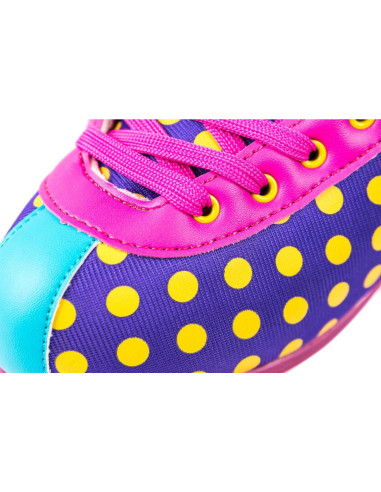 ROLE BLISS DOTS MAUVE, MASURA 36 EU, ROTI PU 58X32MM, RULMENTI ROLE BLISS DOTS MAUVE, MASURA 36 EU, ROTI PU 58X32MM, RULMENTI