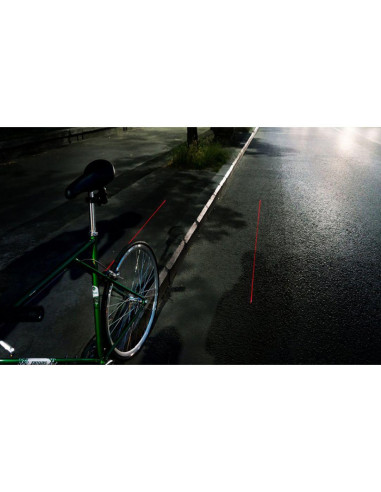Stop spate ALTOO Pro cu laser si senzor, 2xAAA, material