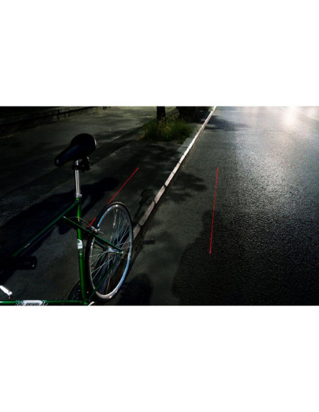 Stop spate ALTOO Pro cu laser si senzor, 2xAAA, material